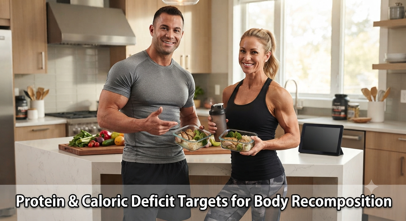 Protein-&-Caloric-Deficit-Targets-for-Body-Recomposition
