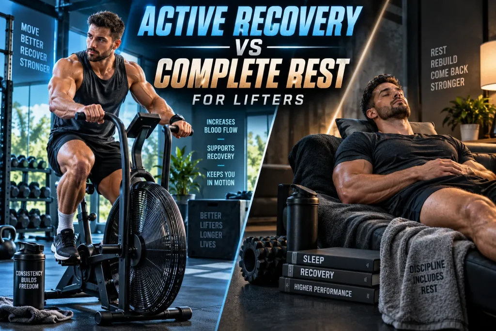 Active-Recovery-vs-Complete-Rest-for-Lifters