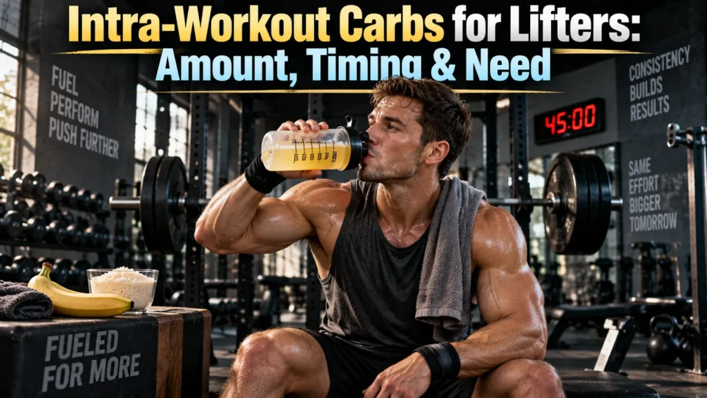 Intra-Workout-Carbs-for-Lifters-Amount-Timing-&-Need